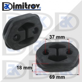 Тампон ауспух Audi Seat Skoda VW